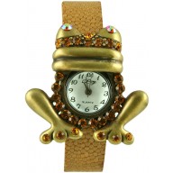 Fashion watch with stingray leather watch band STWAB1701-3 Beige