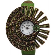 Fashion watch with stingray leather watch band STWAB1886-3 Green