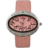 Fashion watch & stingray leather watch band STWACT20 Pink