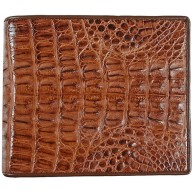 Genuine alligator leather wallet USCM7T03 Brown