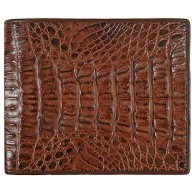 Genuine alligator leather wallet USCM7T08 Brown