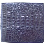 Genuine alligator leather wallet USCM7T Black
