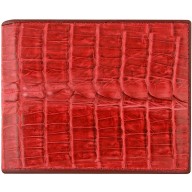 Genuine alligator leather wallet USCM7T Red