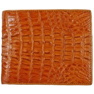Genuine alligator leather wallet USCM8T Tan