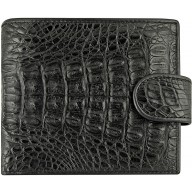 Genuine alligator leather wallet USCM96T Black