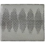 Genuine snake leather wallet USSN14 Bone