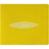 Genuine stingray leather wallet USW04P Yellow