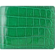Genuine crocodile leather wallet WN02010 Green