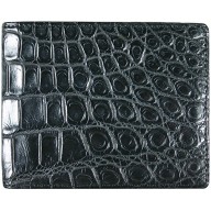 Genuine crocodile leather wallet WN02012 Black