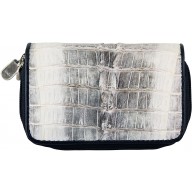 Alligator leather coin purse / key holder ZCM12-T Natural