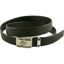 Genuine stingray leather belt 102RN Black
