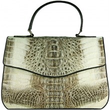 Genuine alligator leather bag 8805-11 Natural