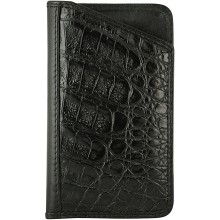 Genuine alligator leather iPhone 3 / 4 / 4S case ALCC3-SA Black