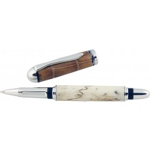 Alligator bone / leather rollerball pen ALPEN20-P Tan