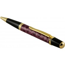 Genuine alligator leather covered pen ALPEN4912G Purple