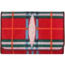 Genuine stingray leather wallet AMW003 BU4