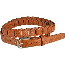 Genuine crocodile leather belt B04204 Safari