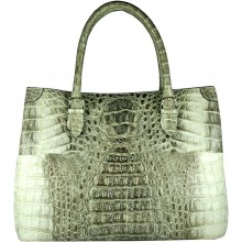 Genuine alligator leather bag BCM189 Natural