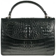 Genuine alligator leather bag BCM199 Black