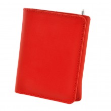 Premium cow leather handmade wallet EL-PM-2 Red