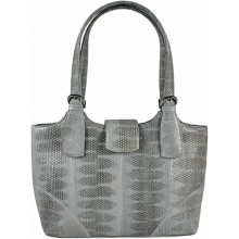 Genuine snake leather bag BSN170 N.Grey