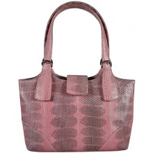 Genuine snake leather bag BSN170 N.Pink