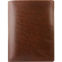Genuine buffalo leather wallet BW02 Brown
