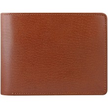 Genuine buffalo leather wallet BW08 Brown