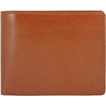 Genuine buffalo leather wallet BW09 Brown
