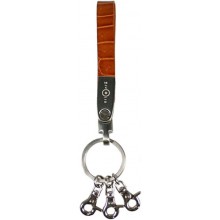 Genuine crocodile leather key chain C32 Safari