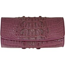 Genuine crocodile leather bag CBM19T Violet