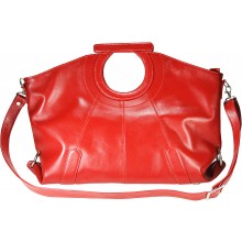 Genuine cow leather bag COWBAG115 Red