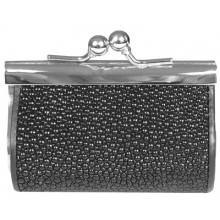Genuine stingray leather coin purse CP02 Black
