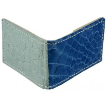Genuine crocodile leather mirror case CRMIR001 Andaman / Opal