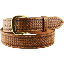 Genuine cow leather belt CVBELT003 Brown