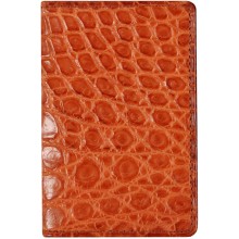 Genuine crocodile leather card holder CW0201 Safari