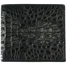 Genuine alligator leather wallet CW101 Black