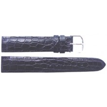 Genuine crocodile leather watch band CWB001 Black