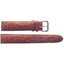 Genuine crocodile leather watch band CWB001 Tan