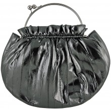 Genuine eel leather bag EEL-CS21 Black