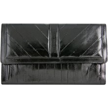 Genuine eel leather bag EEL-CSQ23 Black