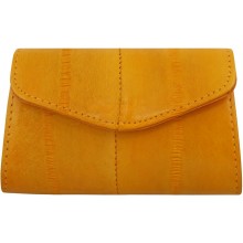 Genuine eel leather coin purse EEL-PC10 Orange