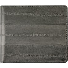Genuine eel leather money clip EELMC01 Grey