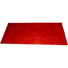 Genuine eel leather panel EELSK02S Red