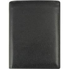 Genuine cow leather wallet FA202FN Black