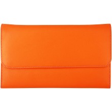 Genuine cow leather wallet FA20699A-D Orange / MC
