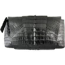 Genuine alligator leather bag FCM159 Black