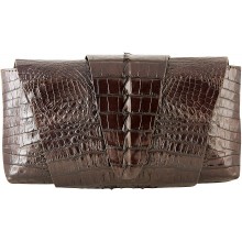 Genuine alligator leather bag FCM159 Oak