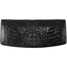 Genuine alligator leather clutch bag FCM186 Black