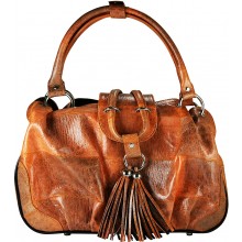 Genuine frog / toad leather bag FROGBAG01 Orange